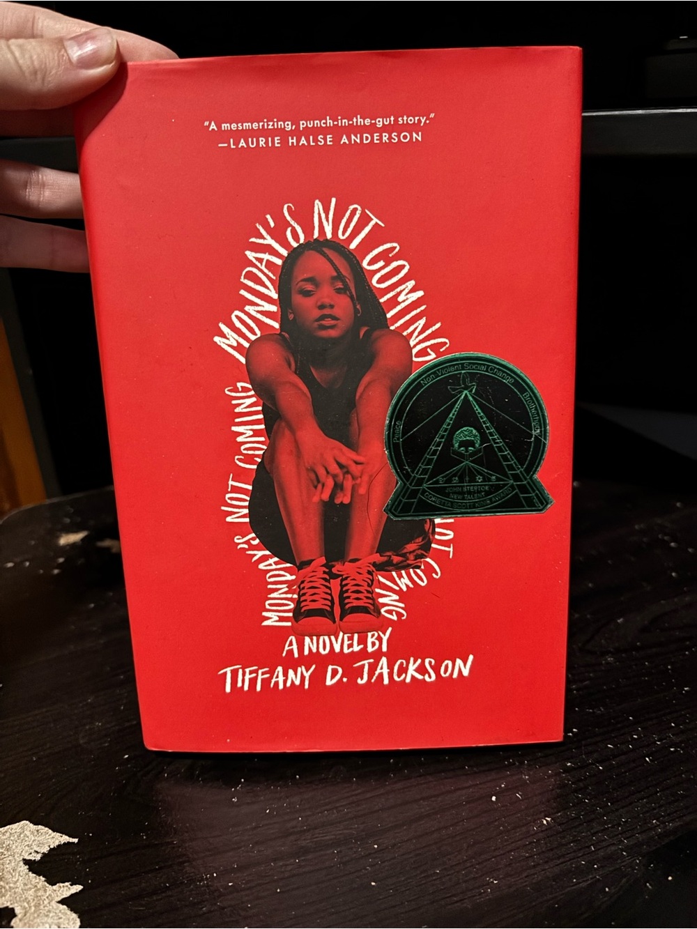 Monday's Not Coming by Tiffany D. Jackson - Red Hardcover